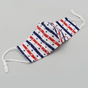 Stars and Stripes Adjustable Face Mask
